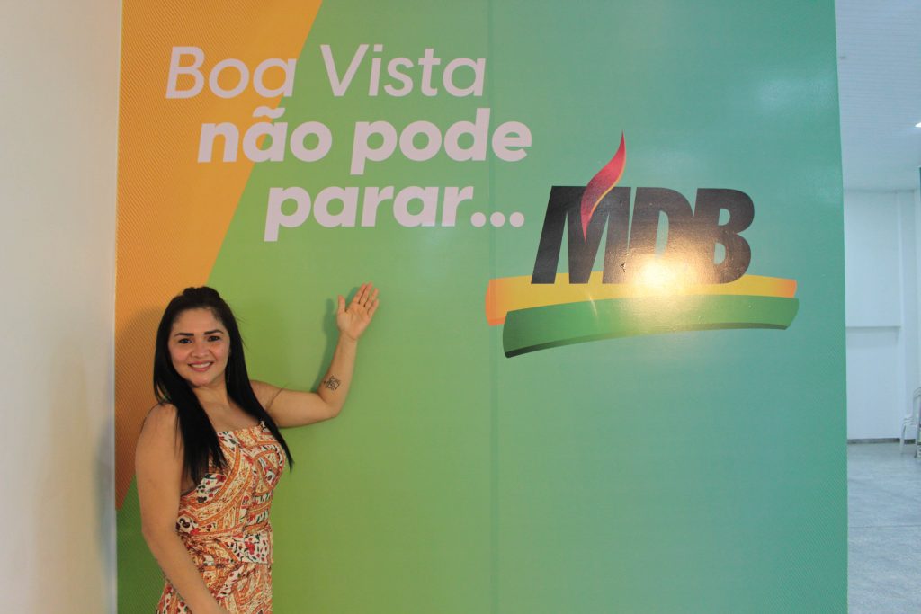 Cinthya Brasil e MDB de Boa Vista