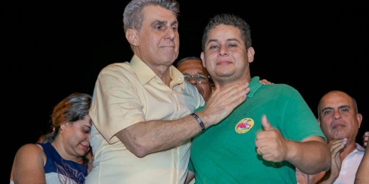 Jucá apoia Diego para a Prefeitura de Caracaraí