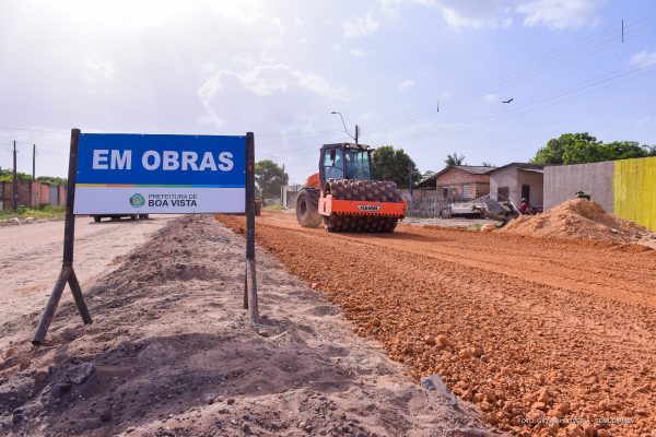 Jucá libera recursos para asfalto de avenidas em Boa Vistas