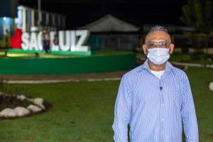 Marcelino Pereira na Praça de São Luiz