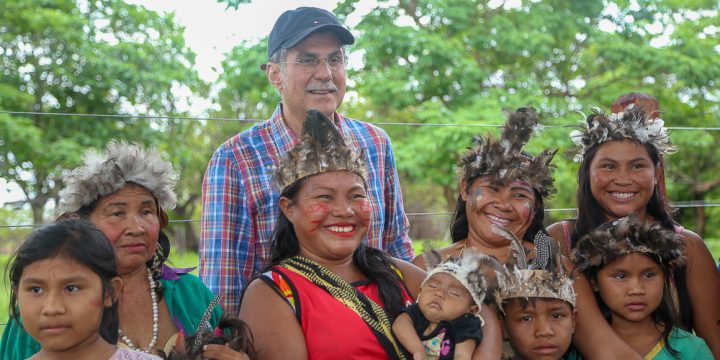 Romero Jucá é parceiro dos povos indígenas de RR