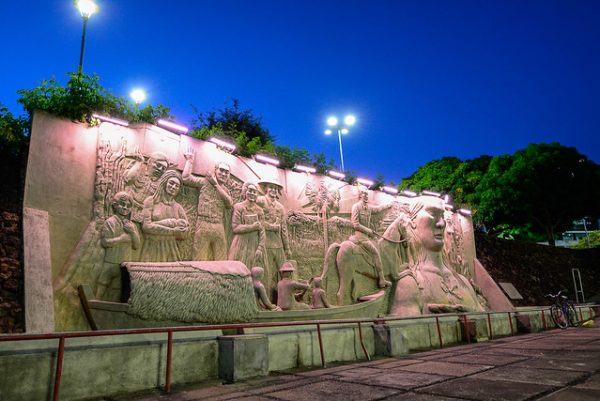 Monumento aos pioneiros é um dos pontos culturais de Boa Vista