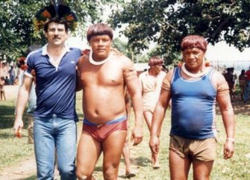 Romero Jucá com lideranças indígenas