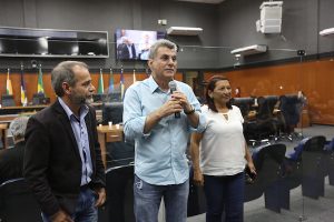 Romero Jucá com técnico do Ministério da Educação sobre a RSC