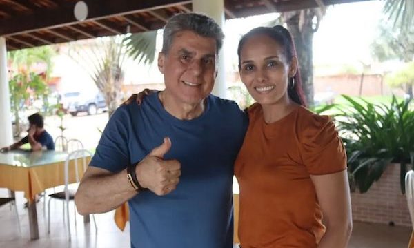 Romero Jucá e Alda de Caracaraí