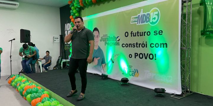 Juninho Pegada lança pré-candidatura