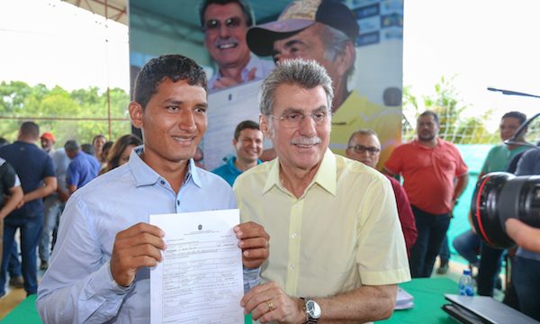 Romero Jucá ajudou com a Regularização Fundiária no Estado