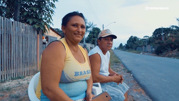 Gleiciane Pereira mora no bairro Novo Horizonte de Rorainópolis que ganhou asfalto