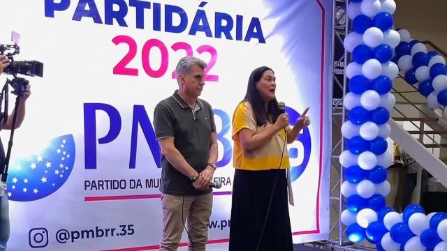 Convenção do PMB com Romero Jucá e Sandra dos Santos