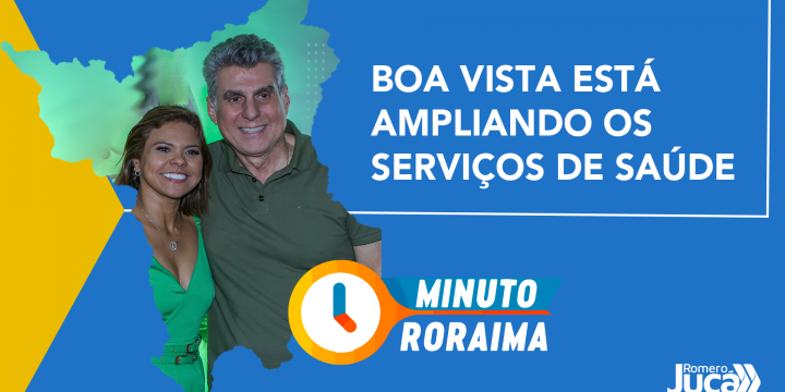 Podcast de Romero Jucá sobre os novos investimentos na saúde de Boa Vista