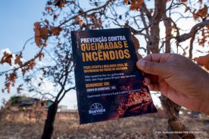 Romero Jucá conversa sobre a campanha educativa em Boa Vista contra queimadas e incêndios